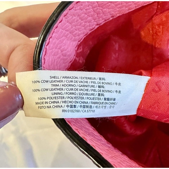 Kate Spade New York Authentic Francisca Large Tote Bag Pink Flamingo Leather - Picture 9 of 11